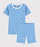 Snugfit Kurzpyjama aus Baumwolle mit Bananenmotiv variante 1