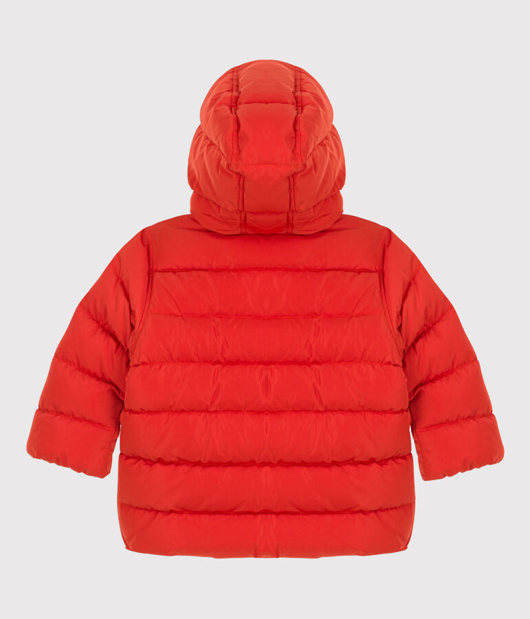 Recycelter Baby-Anorak orange