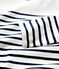Iconische marinière Dames weiss MARSHMALLOW/blau SMOKING