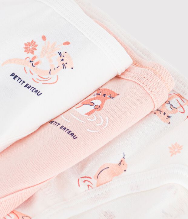 Lot de 3 culottes en coton vielfarbig
