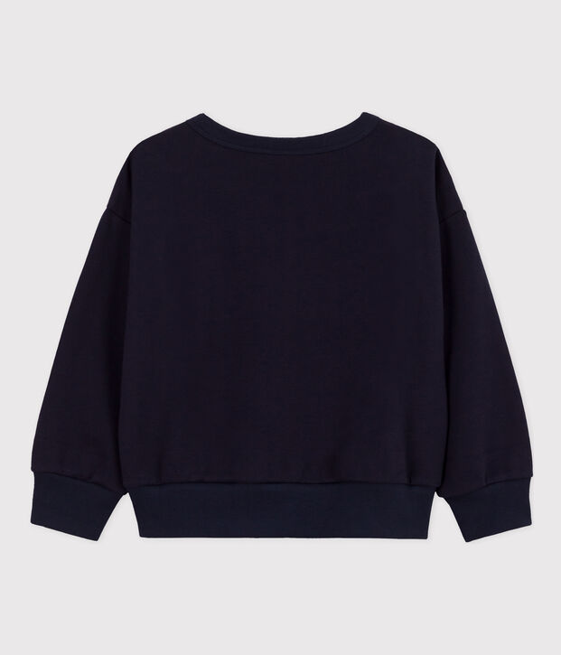 Kinder-Sweatshirt aus Molton f&uuml;r M&auml;dchen und Jungen SMOKING