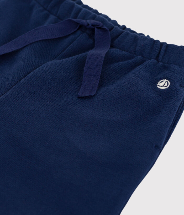 Baby-Hose aus Molton blau