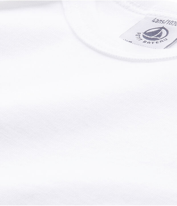 Kurz&auml;rmeliger, wei&szlig;er Baby-Body weiss
