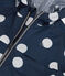 Kinder-Windjacke aus recyceltem Polyester für Mädchen blau MEDIEVAL/weiss MARSHMALLOW