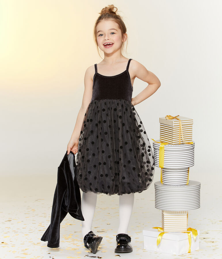 Set Kleid + Bolero f&uuml;r M&auml;dchen vielfarbig