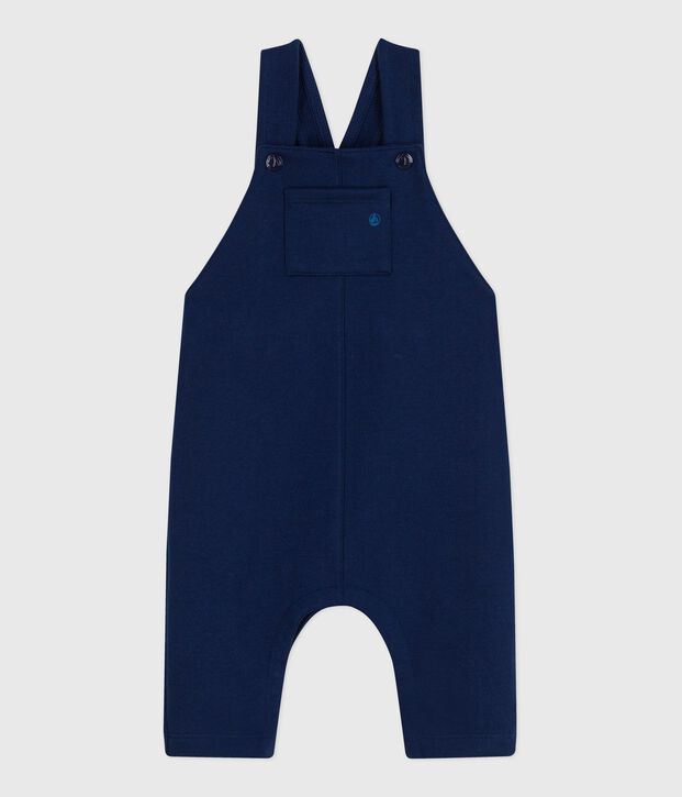 Langbeinige Baby-Latzhose aus einfarbiger Baumwolle MEDIEVAL
