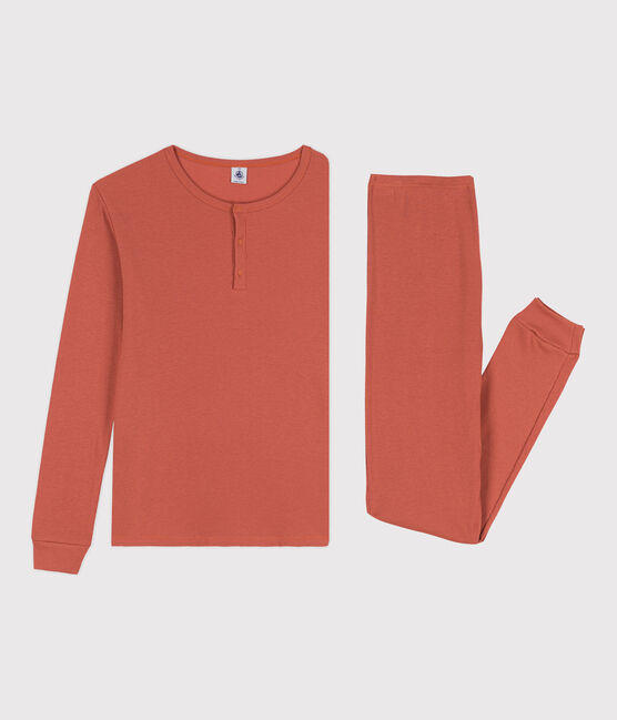 Pyjama aus Baumwolle und Lyocell für Damen rosa BRANDY