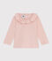 Langärmelige Babybluse aus Baumwolle rosa SALINE