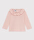 Langärmelige Babybluse aus Baumwolle
