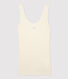 Damen-Tanktop aus Wolle und Baumwolle
