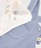 Baby-Set Latzhose und Body mit Kragen aus einfarbiger Baumwolle POLAIRE