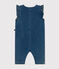 Ärmelloser Baby-Overall aus Denim blau BLEU DELAVE