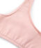 Gepolsterter Bustier für Mädchen rosa FLEUR