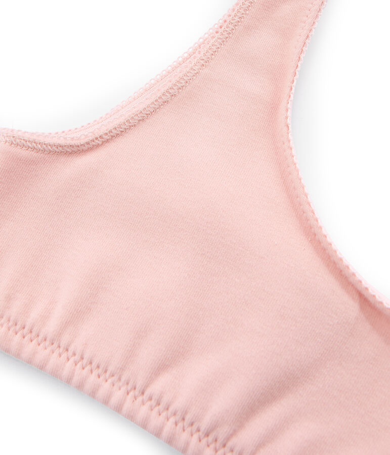 Gepolsterter Bustier f&uuml;r M&auml;dchen rosa