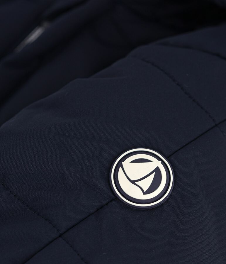 Baby-Schneeanzug aus Polyester blau