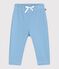 Baby-Jogginghose aus einfarbiger Baumwolle blau FLO