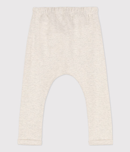 Baby-Hose aus dickem Jersey beige MONTELIMAR CHINE