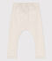 Baby-Hose aus dickem Jersey beige MONTELIMAR CHINE