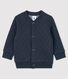 Baby-Cardigan aus Doppeljersey.