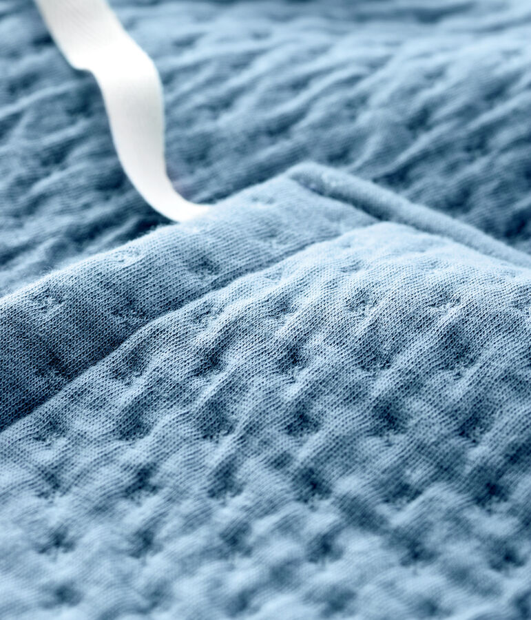 Baby-Cardigan aus Doppeljersey grau TEMPETE