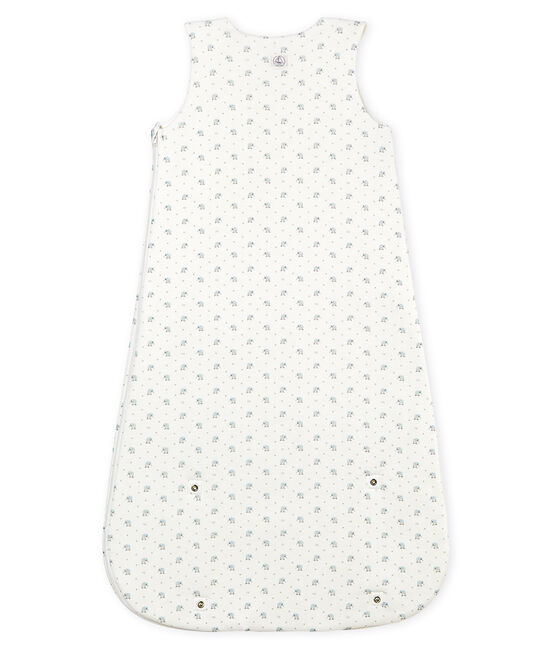Gemusterter babyschlafsack unisex weiss MARSHMALLOW/weiss MULTICO