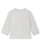 Langärmeliges Baby-T-Shirt für Jungen grau BELUGA CHINE CN