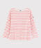 Matrosenshirt für Damen weiss MARSHMALLOW/rosa GRETEL