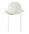 Baby-Mädchen-Hut weiss MARSHMALLOW/weiss MULTICO