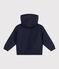 Kinder-Windjacke mit Fleece für Jungen blau SMOKING