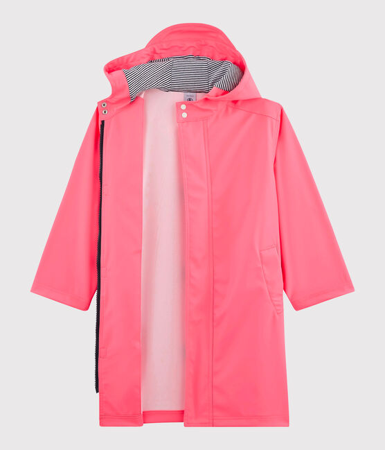 Kinder-Regenjacke für Jungen und Mädchen rosa CUPCAKE