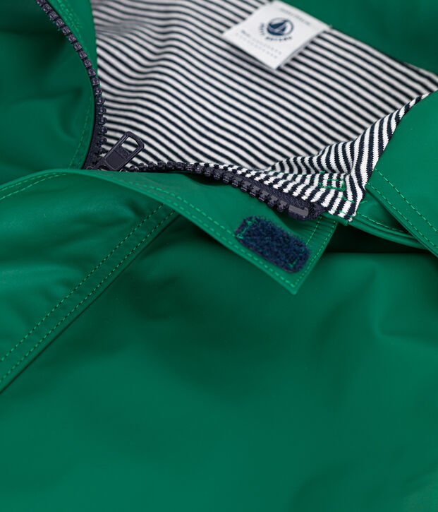 Kultiger Kinderregenmantel gr&uuml;n