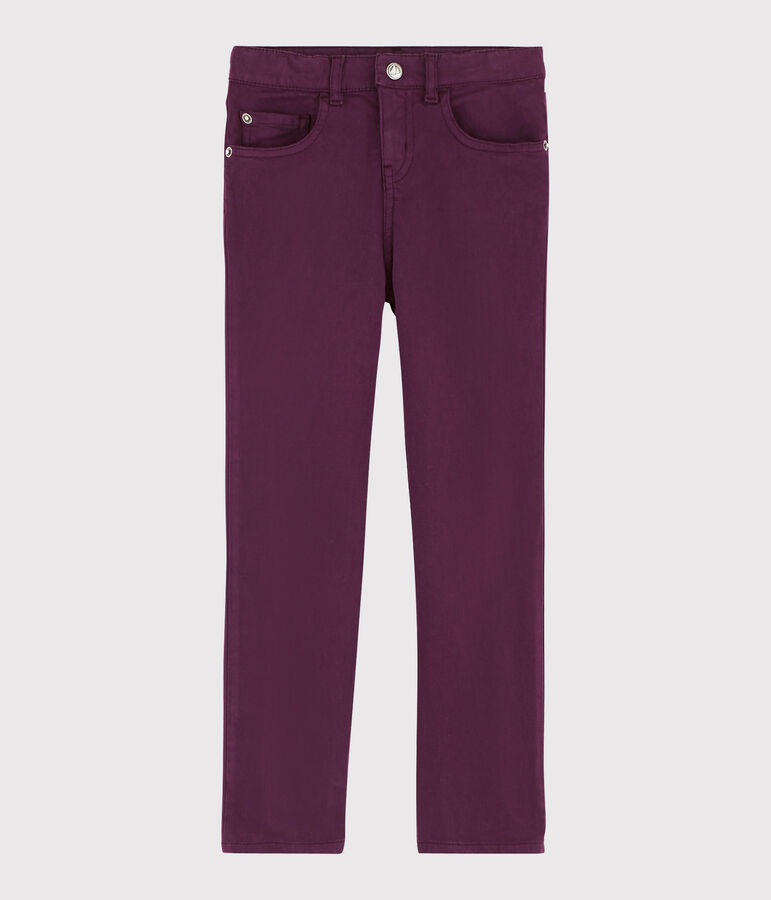 Kinderhose f&uuml;r Jungen violett