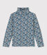 Kinder-Unterziehpullover aus Baumwolle für Mädchen, mit Blumenmuster