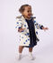 Ikonische Baby-Regenjacke blau MILK/ CREPUSCULE