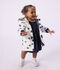Ikonische Baby-Regenjacke blau/blau