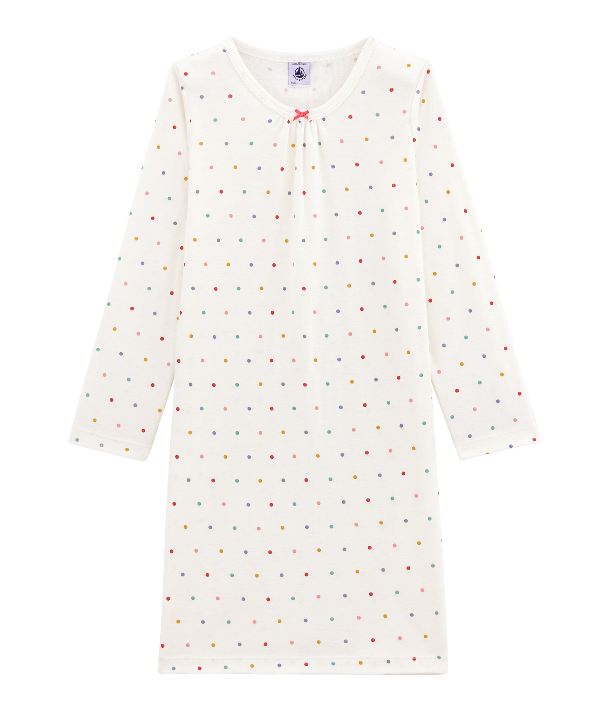 Petit Bateau M/ädchen Nachthemd