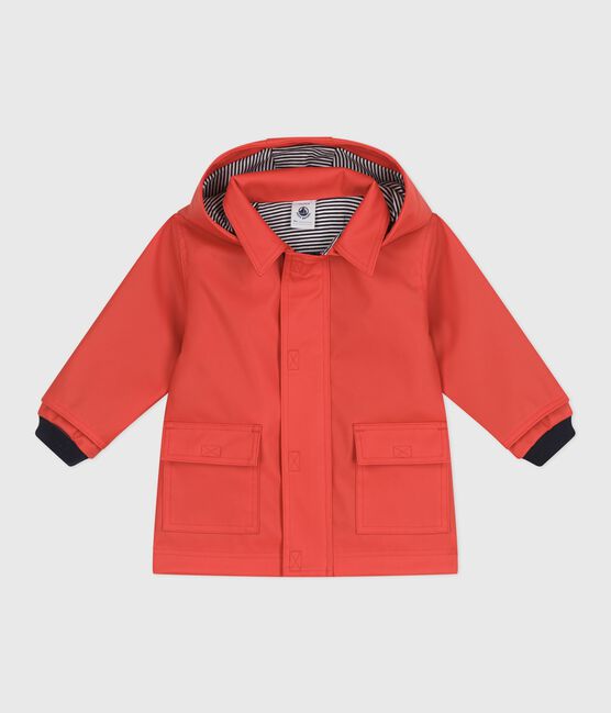 Ikonische Baby-Regenjacke aus wasserabweisendem Stoff SPICY