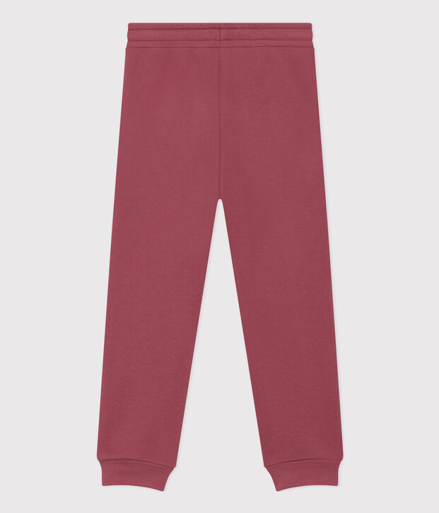Kinder-Jogginghose aus Molton f&uuml;r M&auml;dchen braun