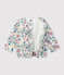 Gesteppter Baby-Cardigan. weiss MARSHMALLOW/weiss MULTICO