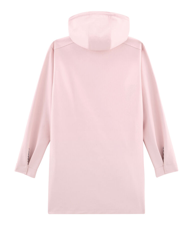 Langer parka damen rosa