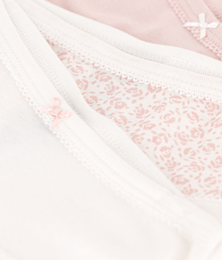 3er-Set Kinder-Slip mit hohem Taillenbund vielfarbig