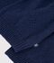 Baby-Cardigan aus einfarbigem Woll- und Baumwollstrick SOIR