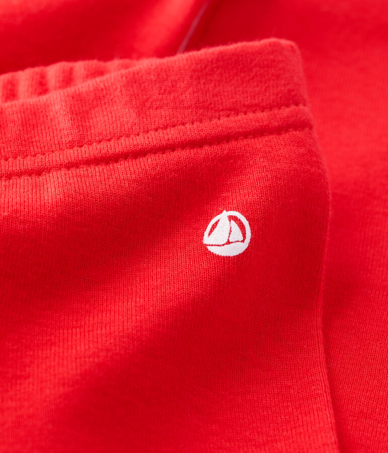 Baby-Leggings aus Bio-Baumwolle rot PEPS