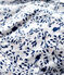 Wendbarer Baby-Sonnenhut für Mädchen blau SMOKING/weiss MULTICO