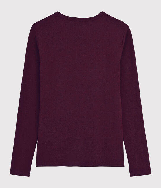 Damen-T-Shirt mit V-Ausschnitt rot ALIVE
