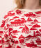 Sweatshirt aus Baumwolle für Damen rot AVALANCHE/ ROUGE