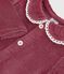Lang&auml;rmelige Baby-Bluse aus einfarbigem Feincord rosa