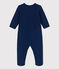 Baby-Strampler aus Frottee blau MEDIEVAL