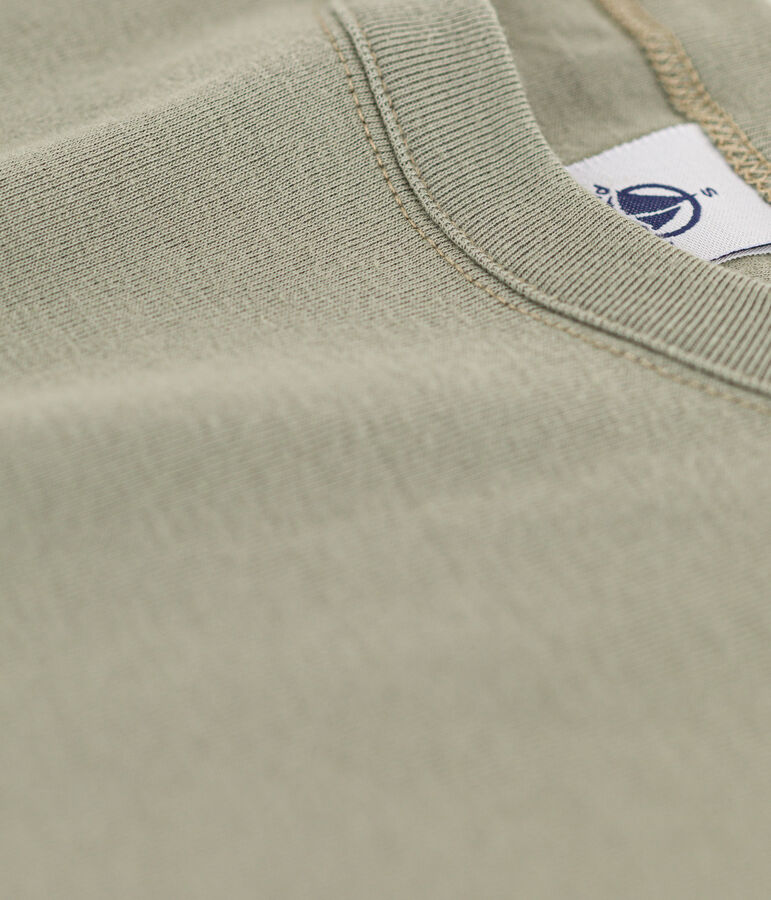 T-Shirt L&rsquo;ICONIQUE aus Baumwolle mit rundem Ausschnitt f&uuml;r Damen gr&uuml;n