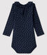 Langärmliger Baby-Body für Mädchen